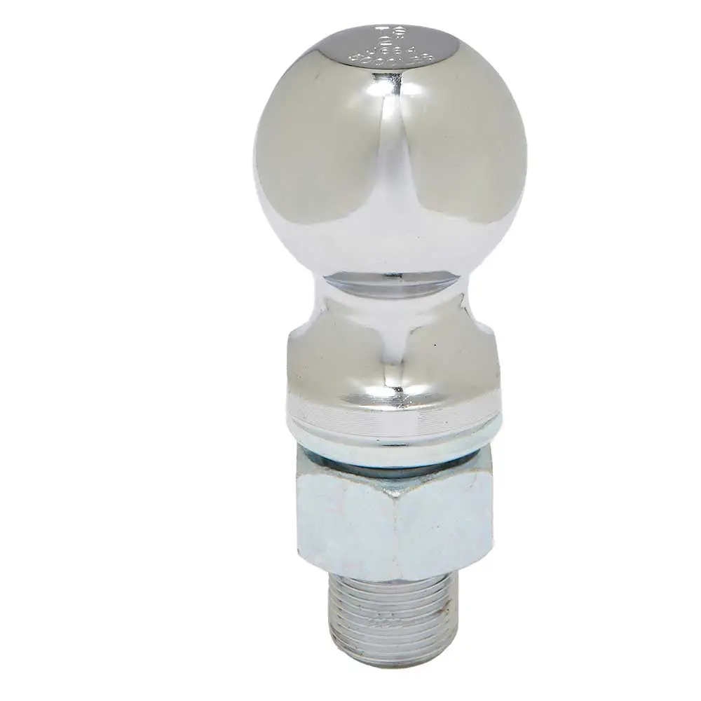 (32786.Ult) Ultra-Tow Chrome Hitch Ball 2-In. Ball | 1-In. Dia. X 2-1/8-In. L Shank | 5000-Lb. Cap 1