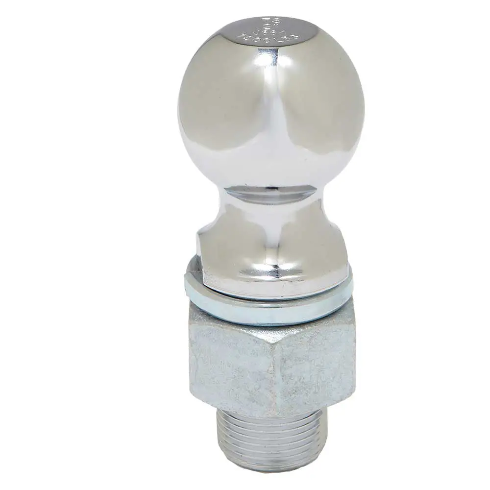 (32787.Ult) Ultra-Tow Chrome Hitch Ball 2-In. Ball | 1-1/4-In. Dia. X 2 1/4-In .L Shank | 7,500Lb. Cap 1
