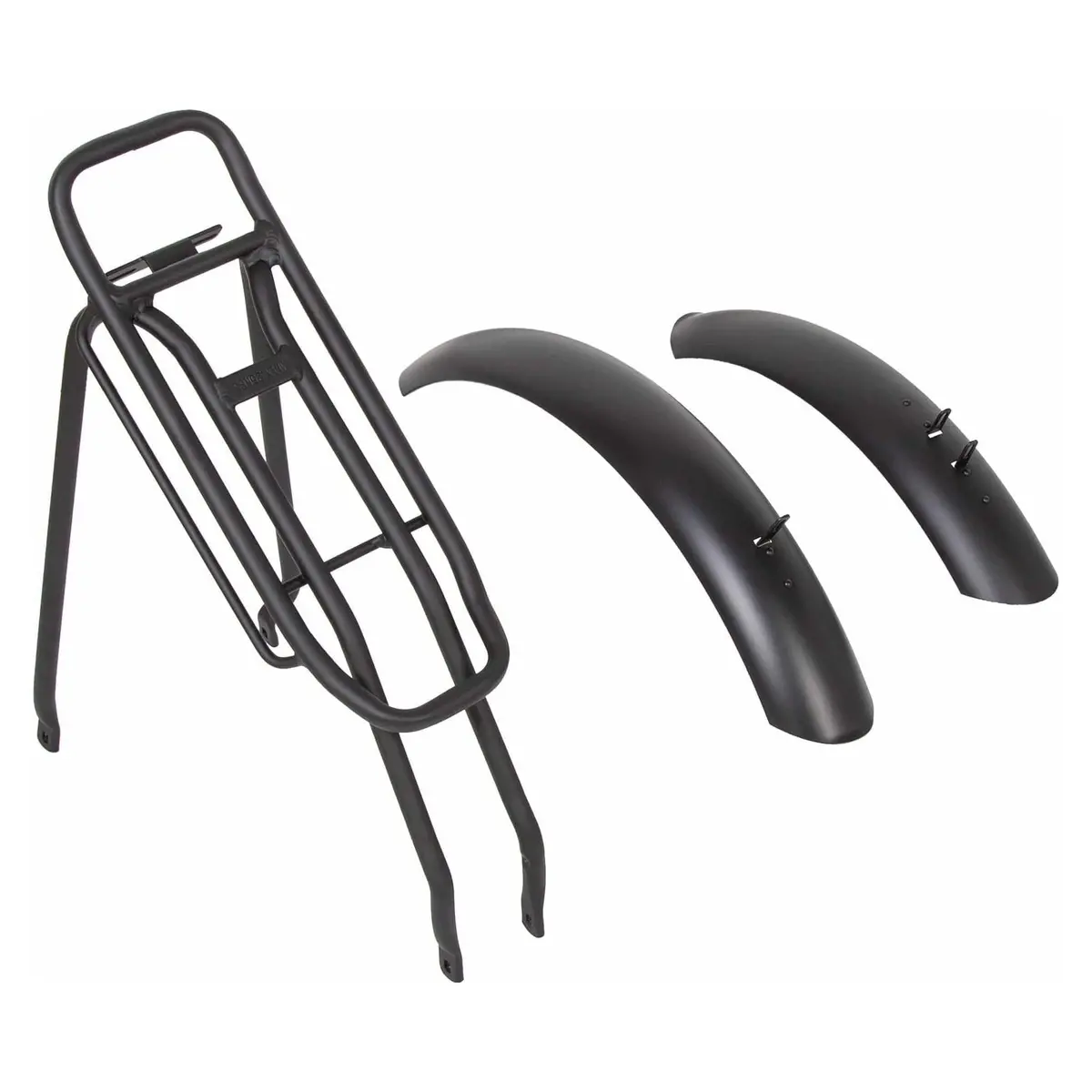 Ecotric Rear Rack And Fenders For: Rocket And 26" Fat Tire Beach/Snow Bike 1