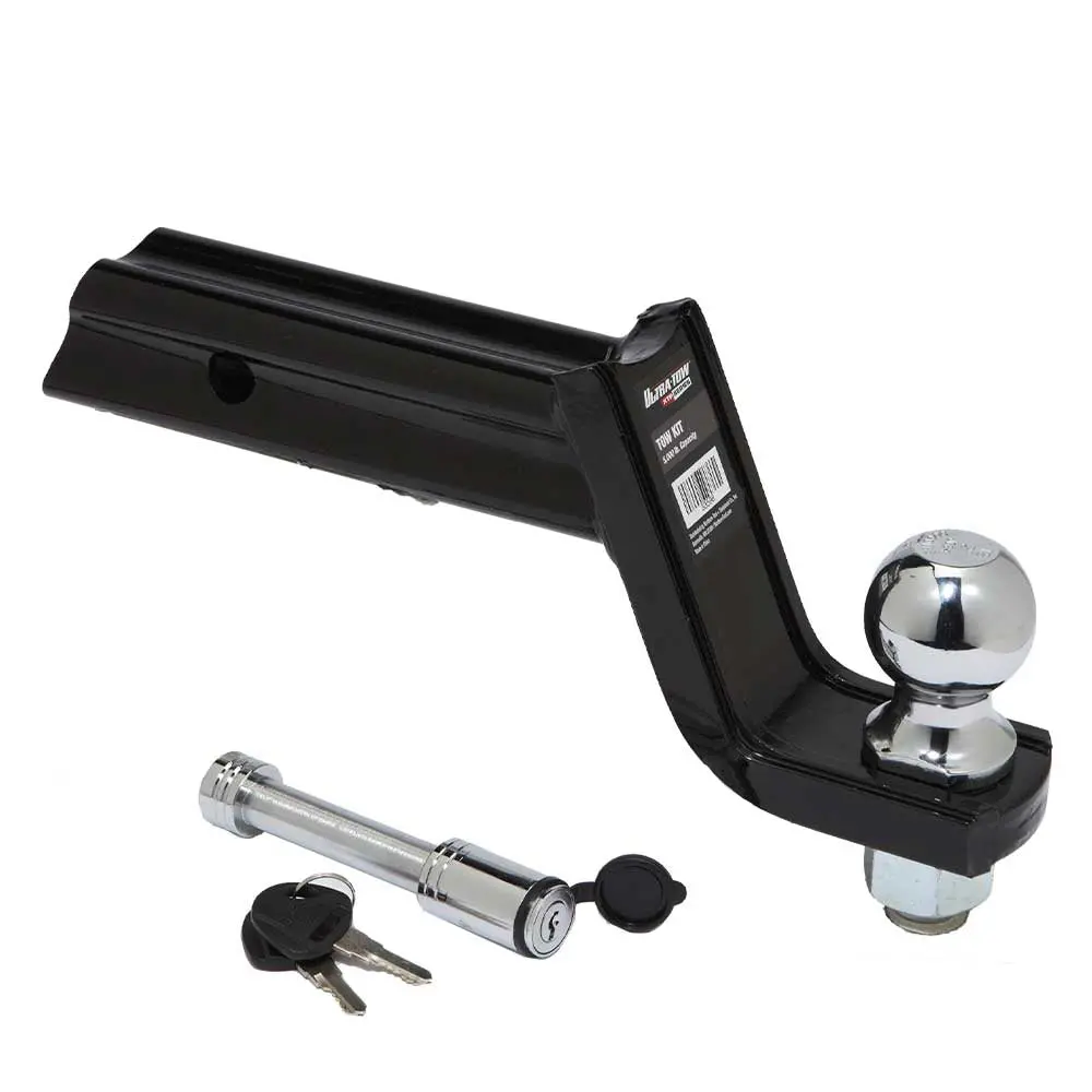 (33598.Ult) Ultra-Tow Xtp Receiver Hitch Starter Kit | Class Iii | 4-In. Drop | 5000-Lb. Tow Weight | Locking Pin 1