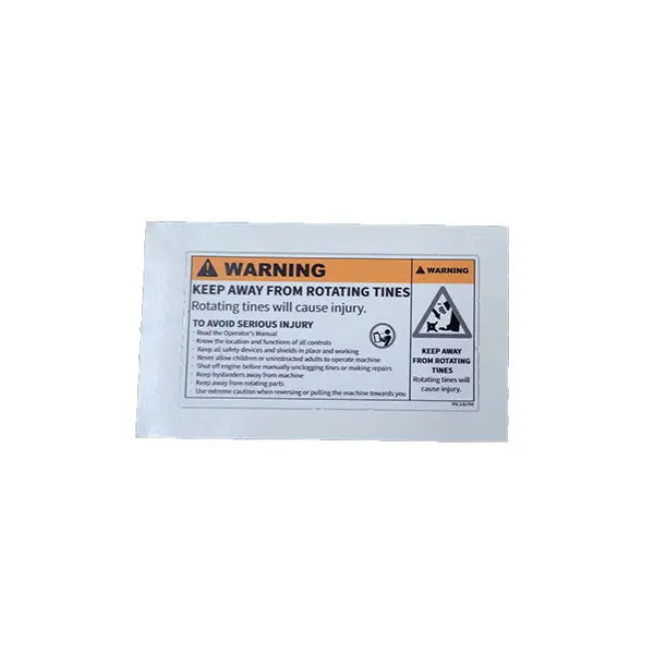 (336799) Decal, Warning (Ms) 1