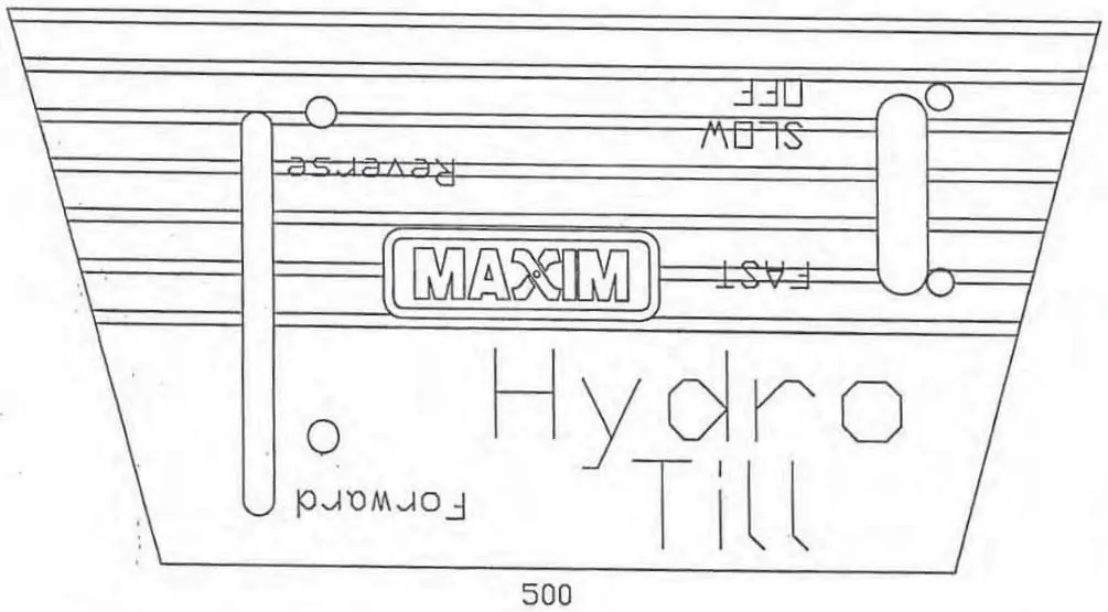 (336949) Decal, Crossbrace (Hgu) 1