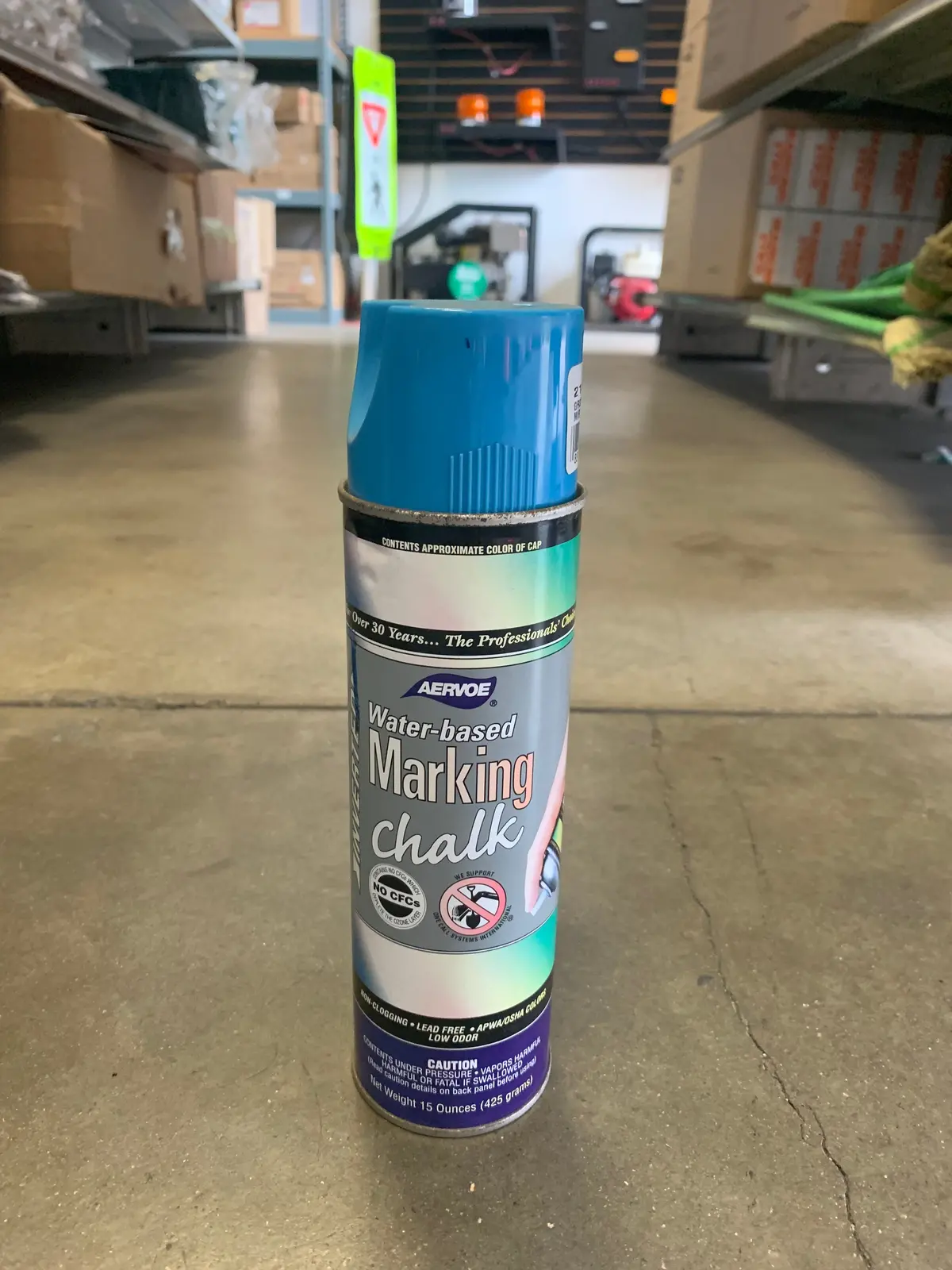 Marking Chalk Spray Blue 1