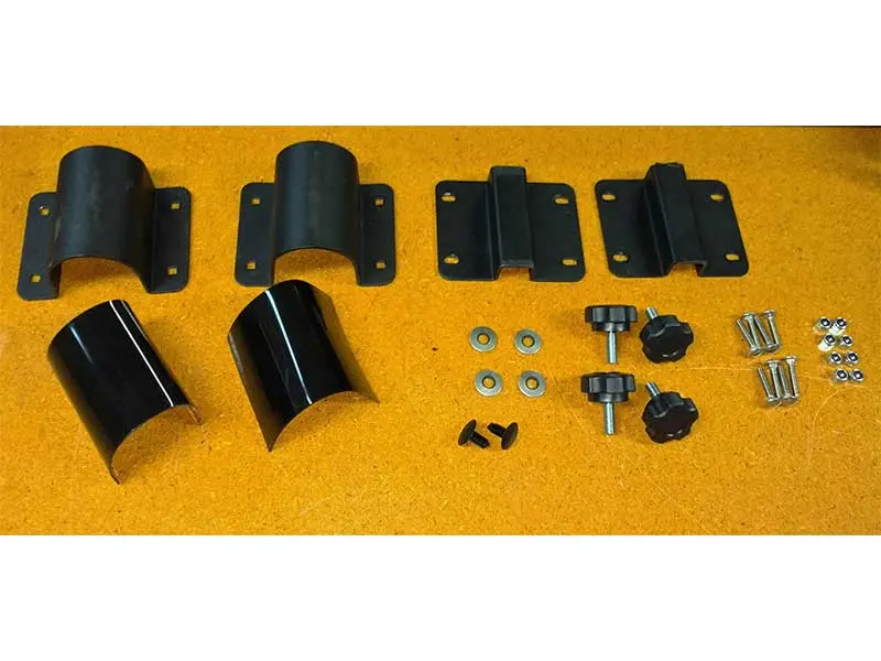 (3641-Rd) Eclipse Canopy, Bracket Kit For 2.5" Radius Rops 1