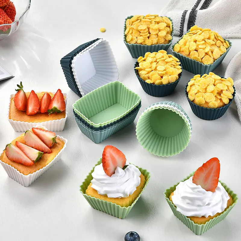 Silicone Muffin Cupcake Mold Set 1