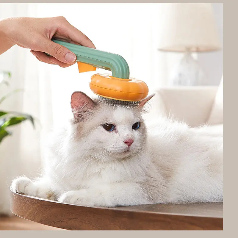 Self-Cleaning Cat Wire Comb Brush 1