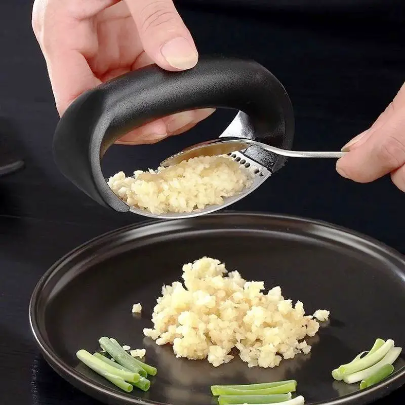Stainless Steel Manual Garlic Press 1