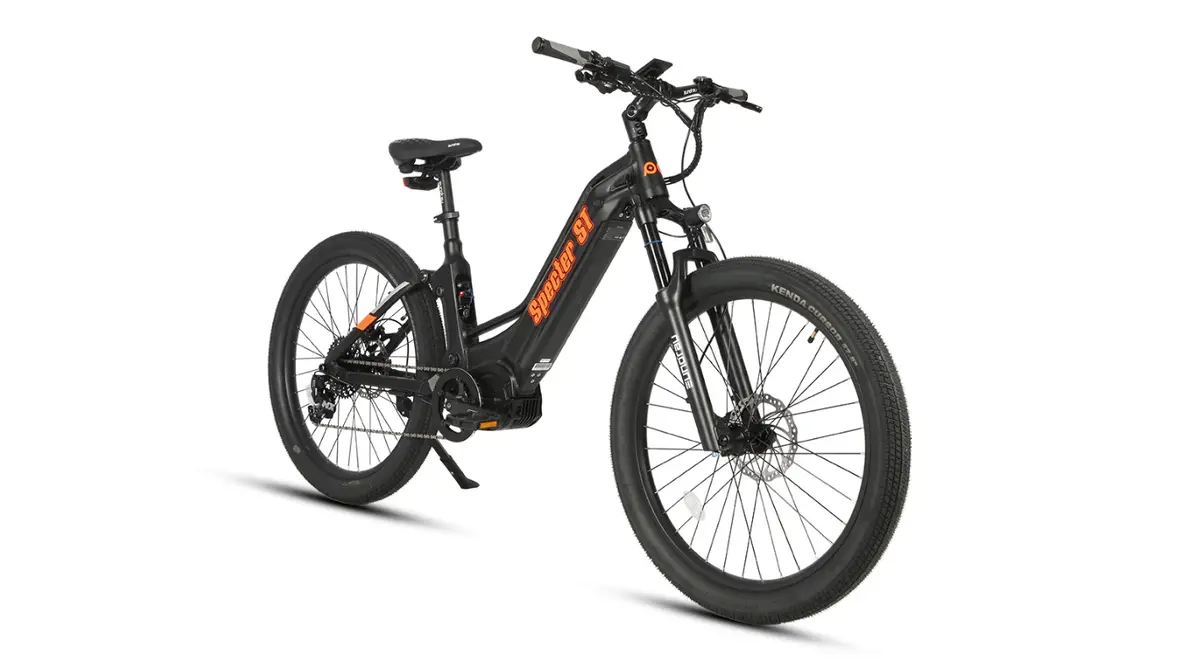 Eunorau Specter 2.0 Step-Thru Full Suspension Electric Hunting Bike 1