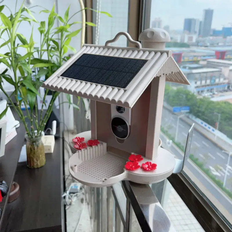 Intelligent Wide Angle Birds Feeder 1