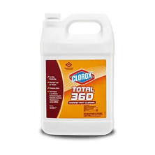 Clorox Total 360 Disinfectant Cleaner (4X1) Gallons/Case 1
