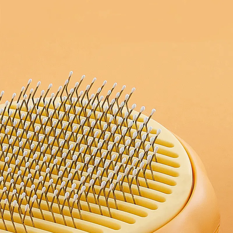 Self-Cleaning Cat Wire Comb Brush 4