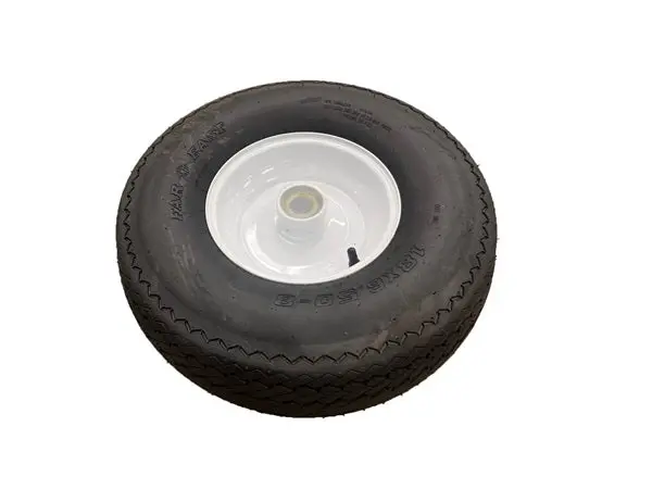 (40004) Tire (18X6.5-8) White Hub 1