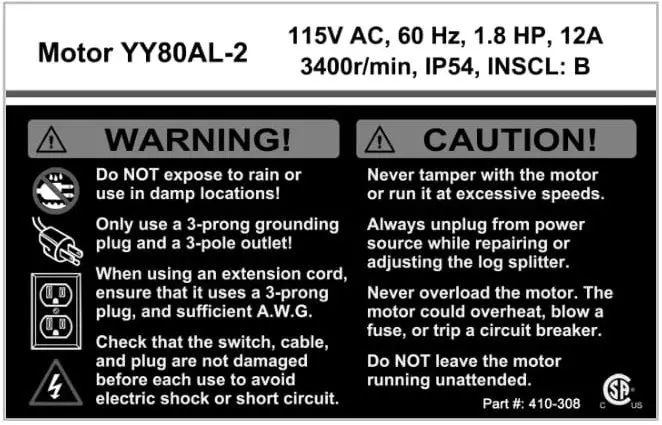 (410-308) Motor Decal 1