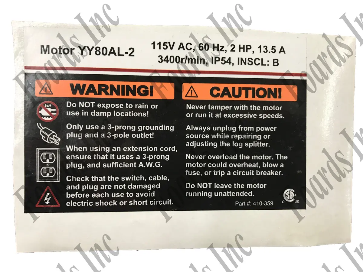 (410-359) Motor Decal 1