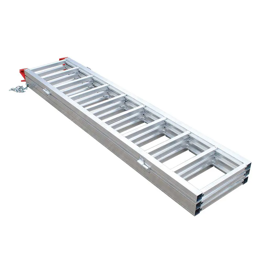 (41197.Ult) Ultra-Tow Tri-Fold Aluminum Loading Ramp | 1,500-Lb. Cap | 77-In.L X 50-In.W X 2-In.H 1