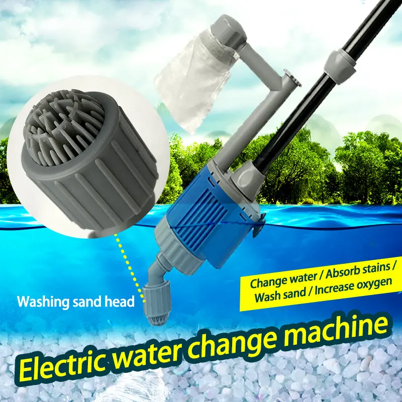 Electric Fish Aquarium Cleaning Tool 1