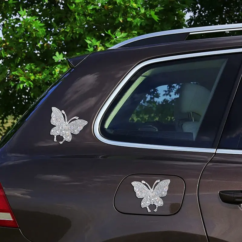 Diamond-Encrusted  Car Sticker 1