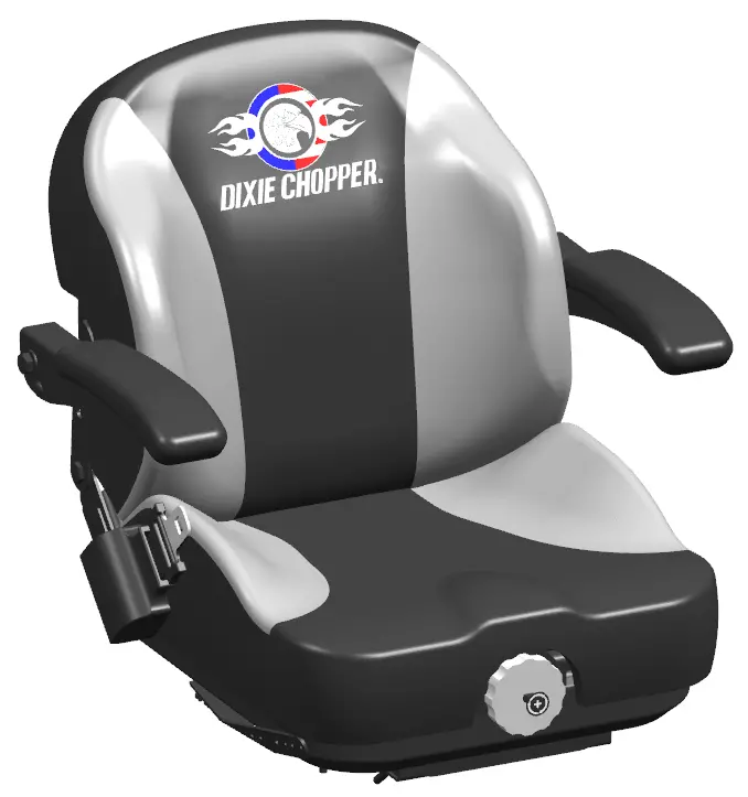 (4368966) Dixie Chopper Blackhawk Suspension Seat 1