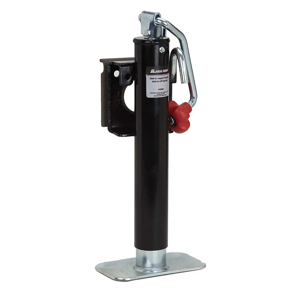 (44069.Ult) Ultra-Tow Snap Ring Topwind Swivel Jack | 2000-Lb. Lift Cap 1