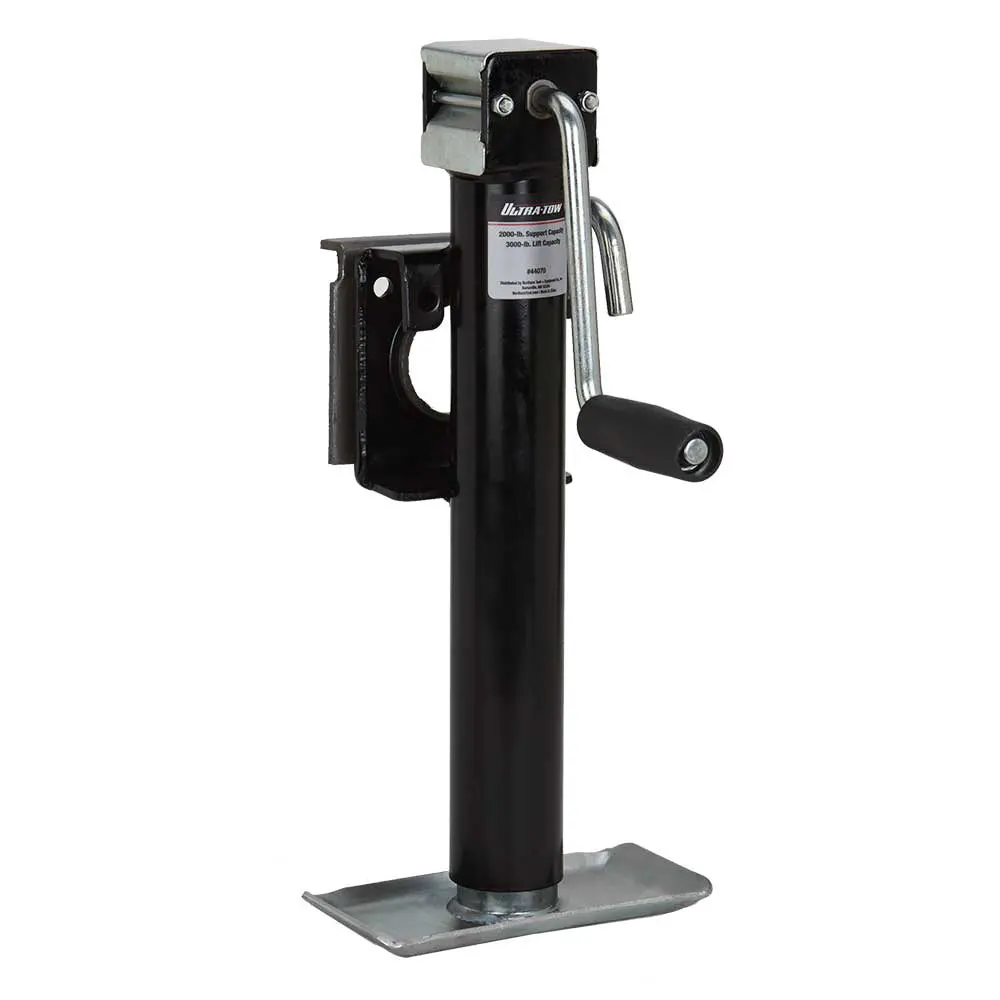 (44070.Ult) Ultra-Tow Snap Ring Sidewind Swivel Jack | 2000-Lb. Lift Cap 1