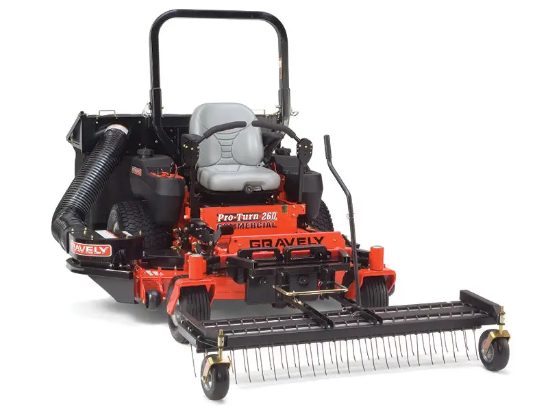 (H473/60Glw) 60" Hd Tine Rake & Mount Scag Grv 200 Sr Gh M W/W-Sa 1
