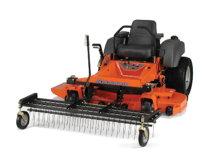 (473/60Jz7) Jrco 60-In. Tine Rake Dethatcher | Mount Bar | John Deere Z700 1