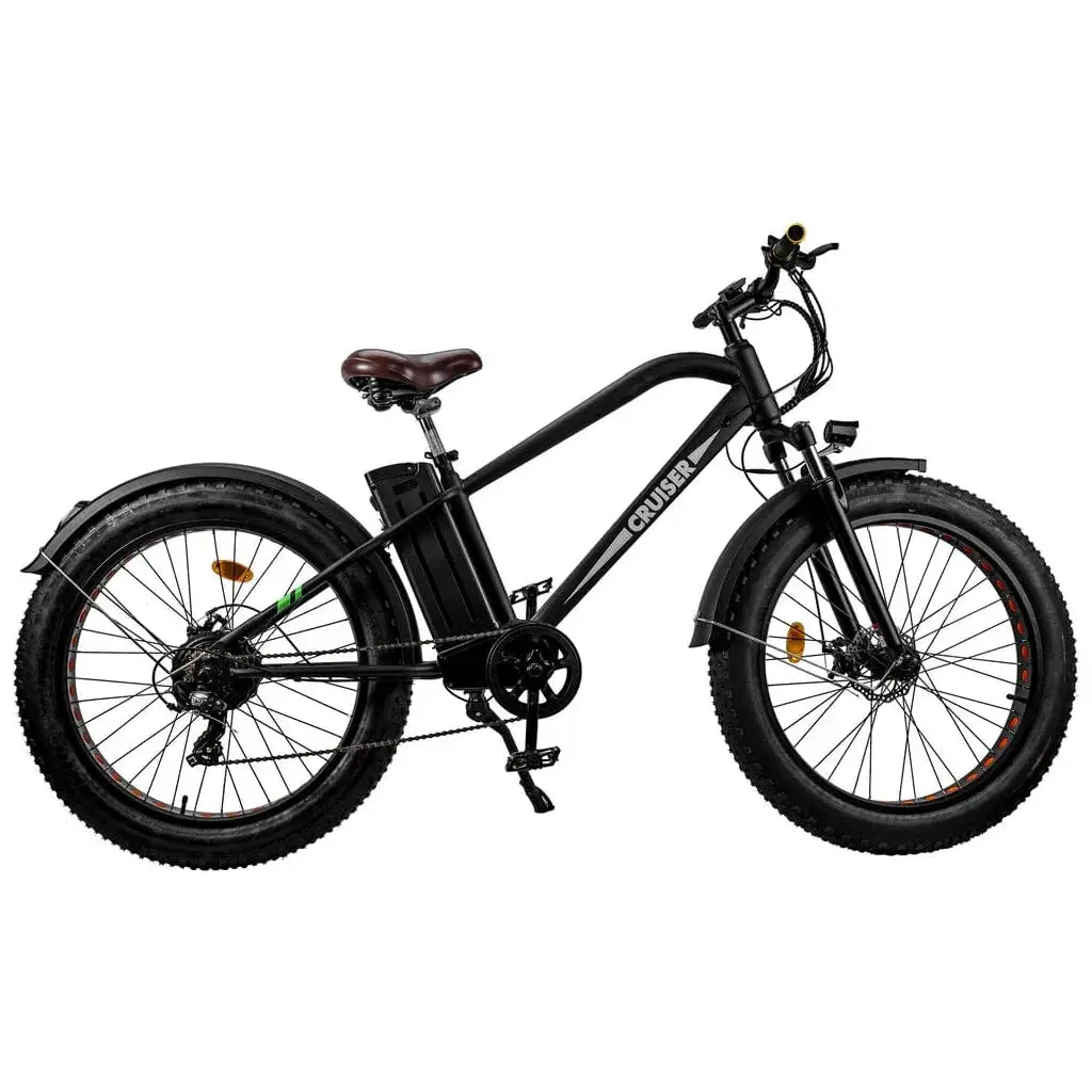 Nakto Cruiser 2 Fat Tire 26" Electric Bike - 750 Watt, 48V 1