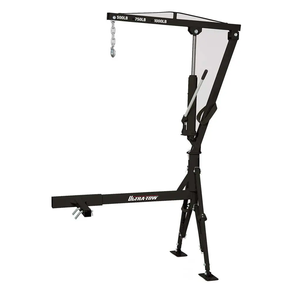 (52533.Ult) Ultra-Tow Hydraulic Hitch-Mount Truck Crane | 1000-Lb. Cap 1