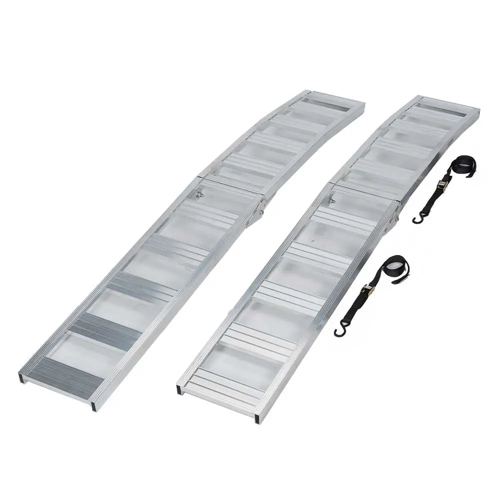 (53181.Ult) Ultra-Tow Folding Arched Aluminum Loading Ramp Set | 1500-Lb. Cap |  90-In.L 1