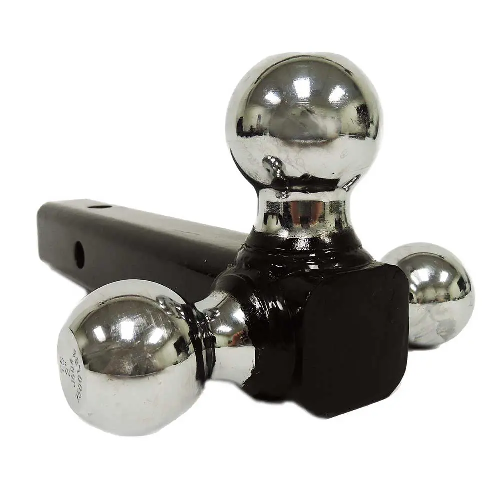 (54132.Ult) Ultra-Tow 2-In. Tri-Ball Hollow Tube Mount | Class 4 |  Chrome 1