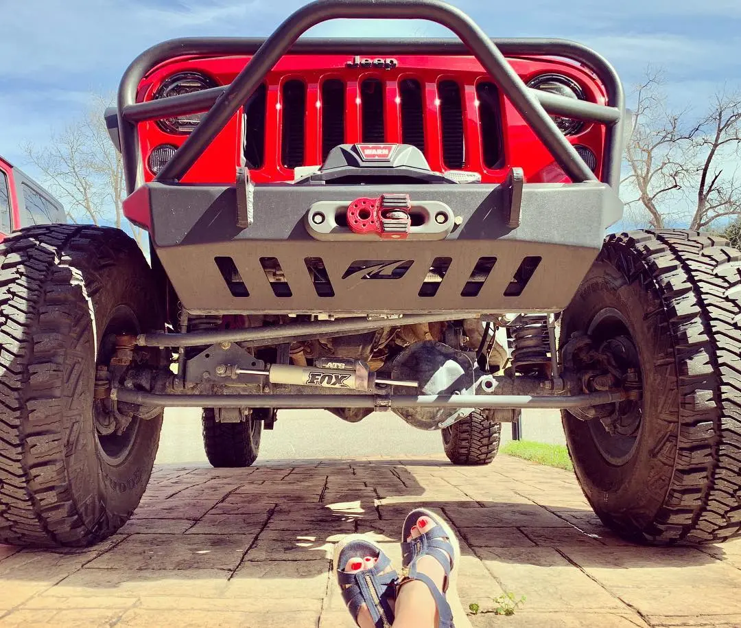 Crusher Front Bumper W/Grill Hoop And Stinger For Jeep Jk / Jku 2