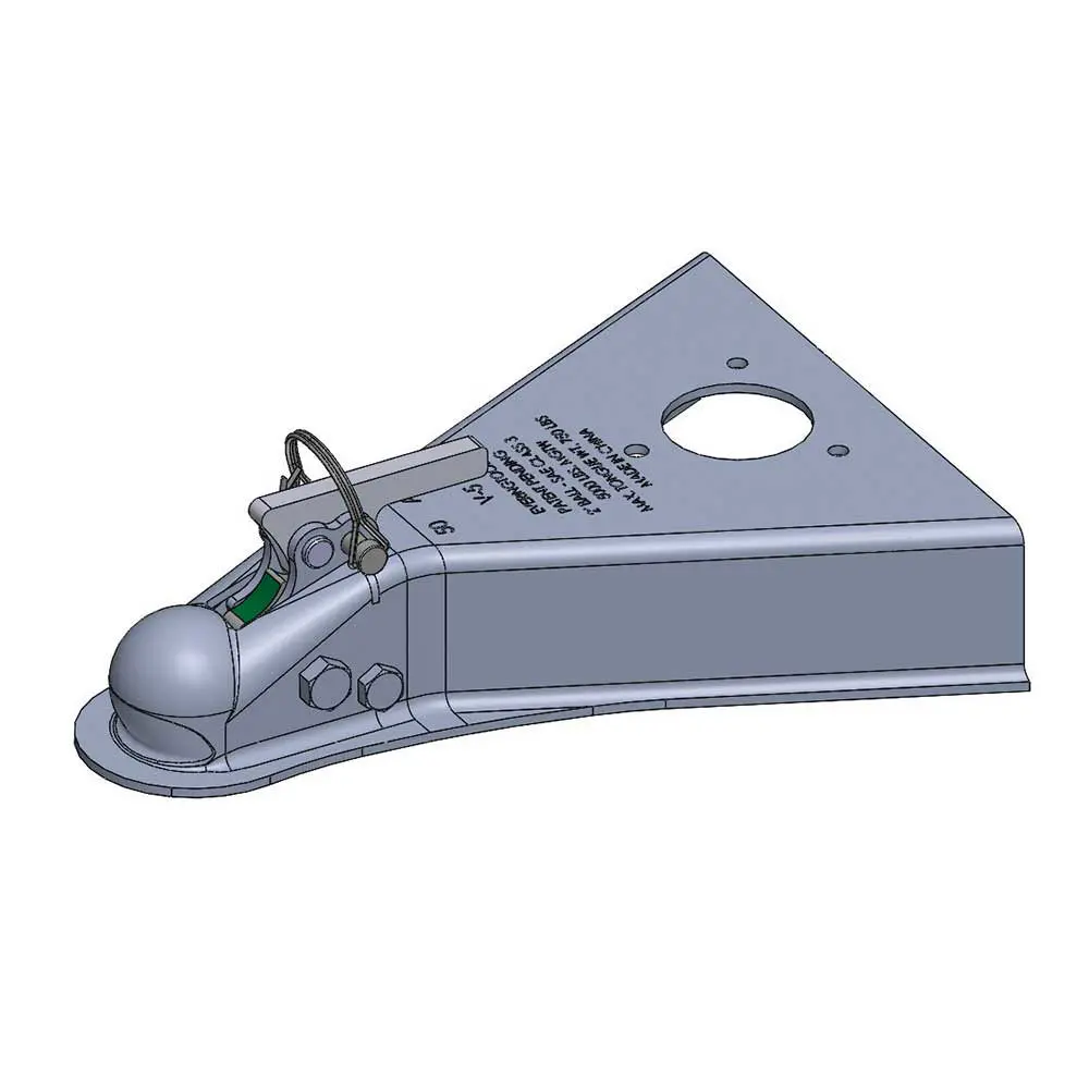(54547.Ult) Ultra-Tow Xtp Auto-Locking A-Frame Trailer Coupler | 5000-Lb. Cap | Fits 2-In. Ball 1