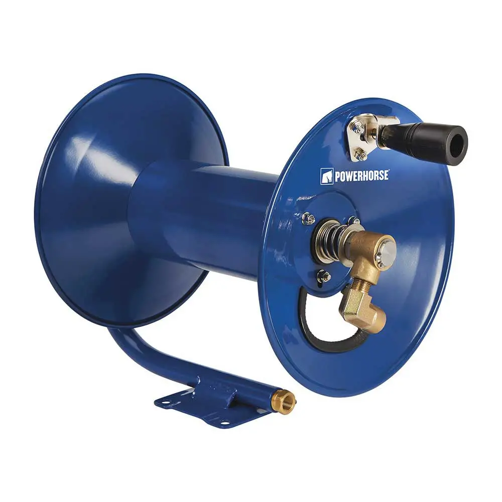 (55785) Powerhorse | Pressure Washer Hose Reel 4000 Psi, 100-Ft. Capacity 1
