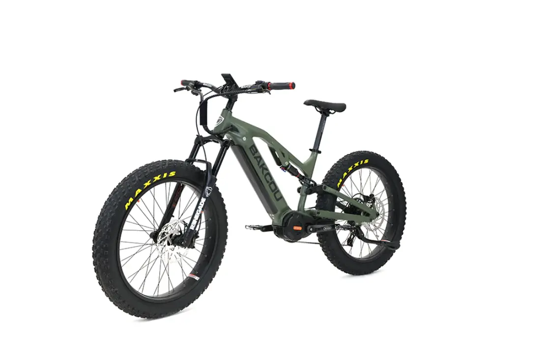 Bakcou Scout Full Suspension Electric Hunting Bike 5
