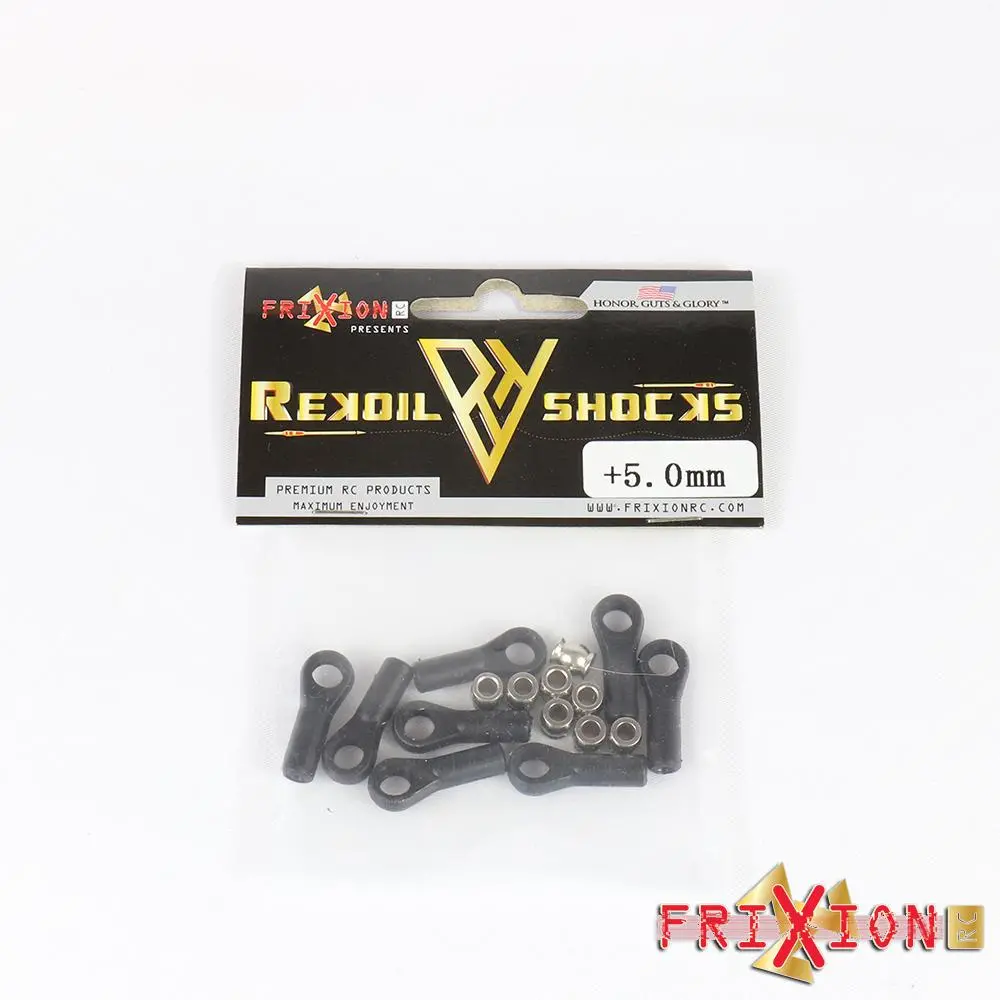 Frixion Rc Rekoil Shocks 5Mm Rod End Pack // 8 Per Pack 1
