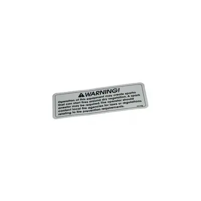(601908) Decal, Spark Arrestor 1