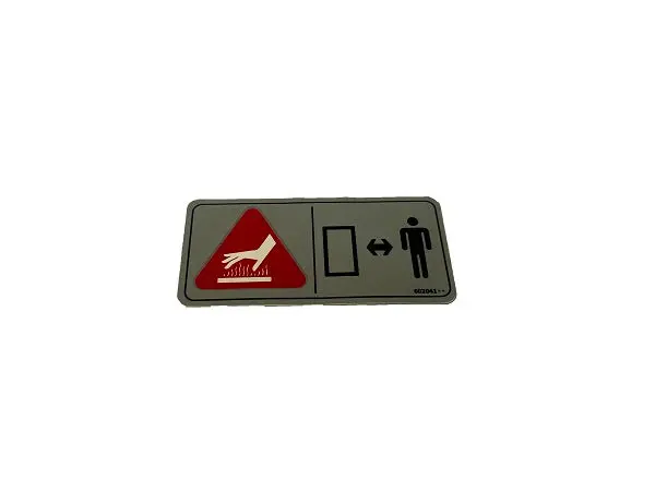 (602041) Decal, Hot Gray Decal 1