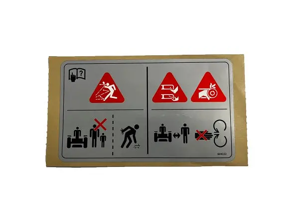 (604222) Decal, Danger / Objects, Deck Dangers / Objects 1
