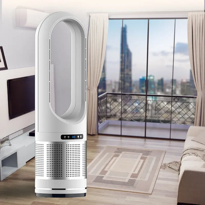 Bladeless Air Purifier Tower Fans 1
