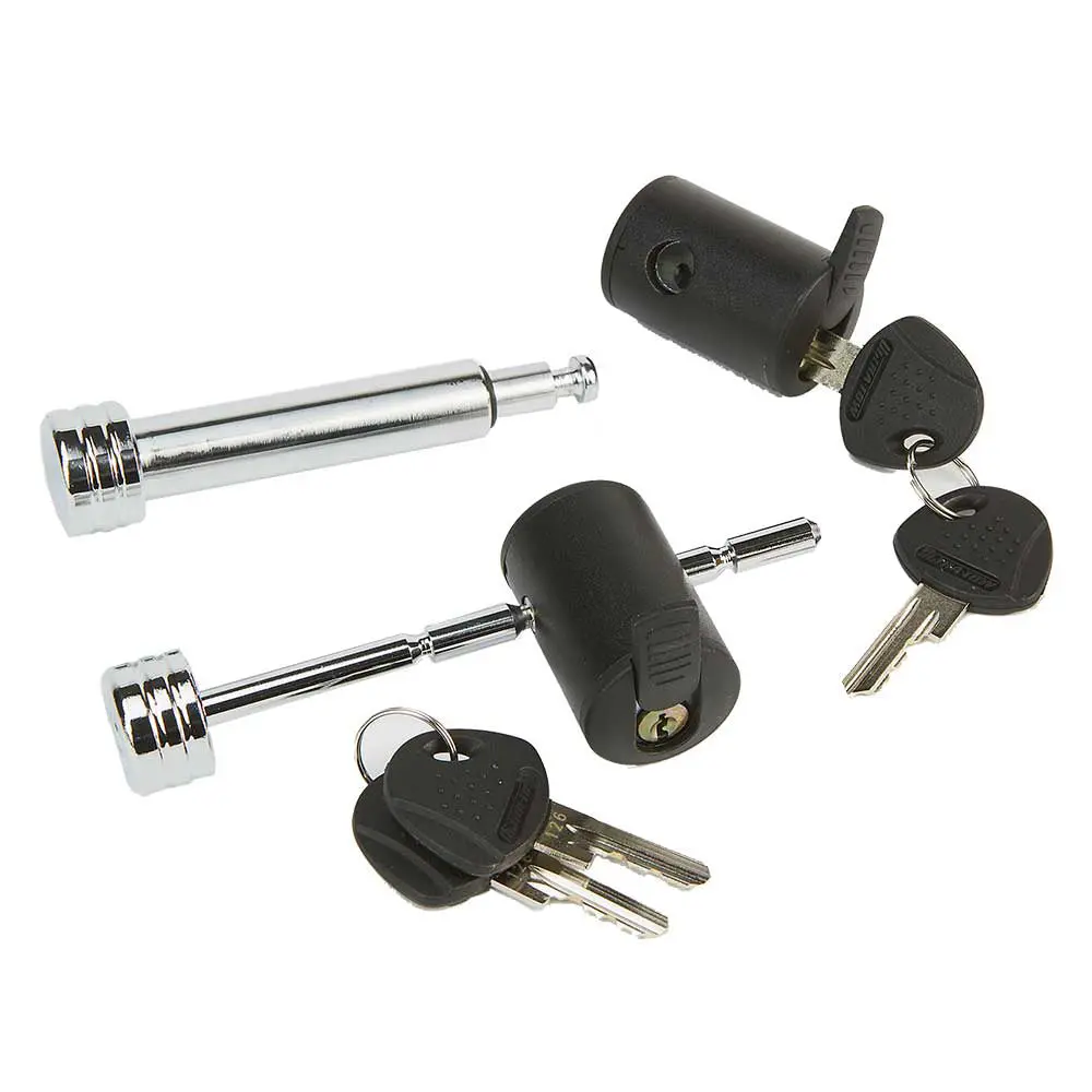 (64755.Ult) Ultra-Tow 5/8-In. Right Angle Locking Hitch Pin And Coupler Lock Set 1
