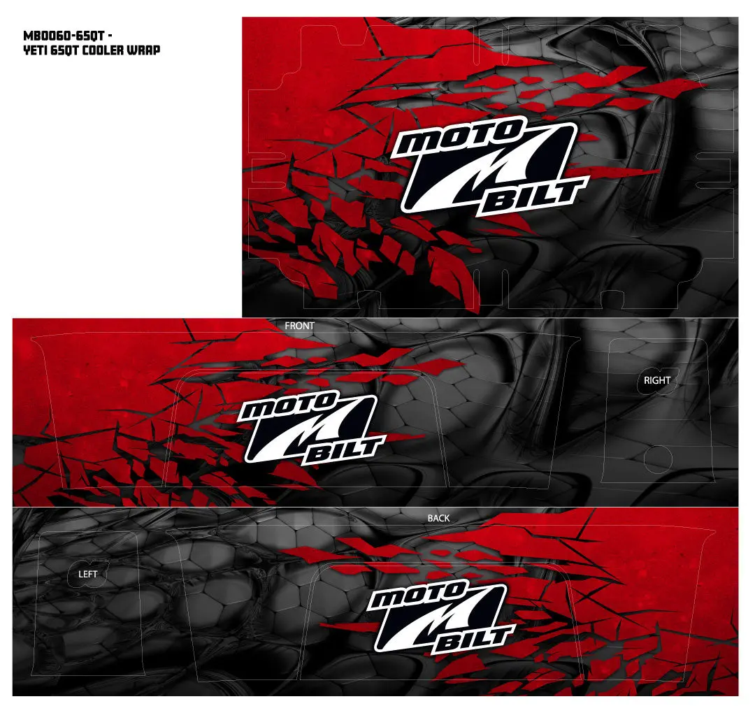 Motobilt Wrap For Yeti Coolers 4