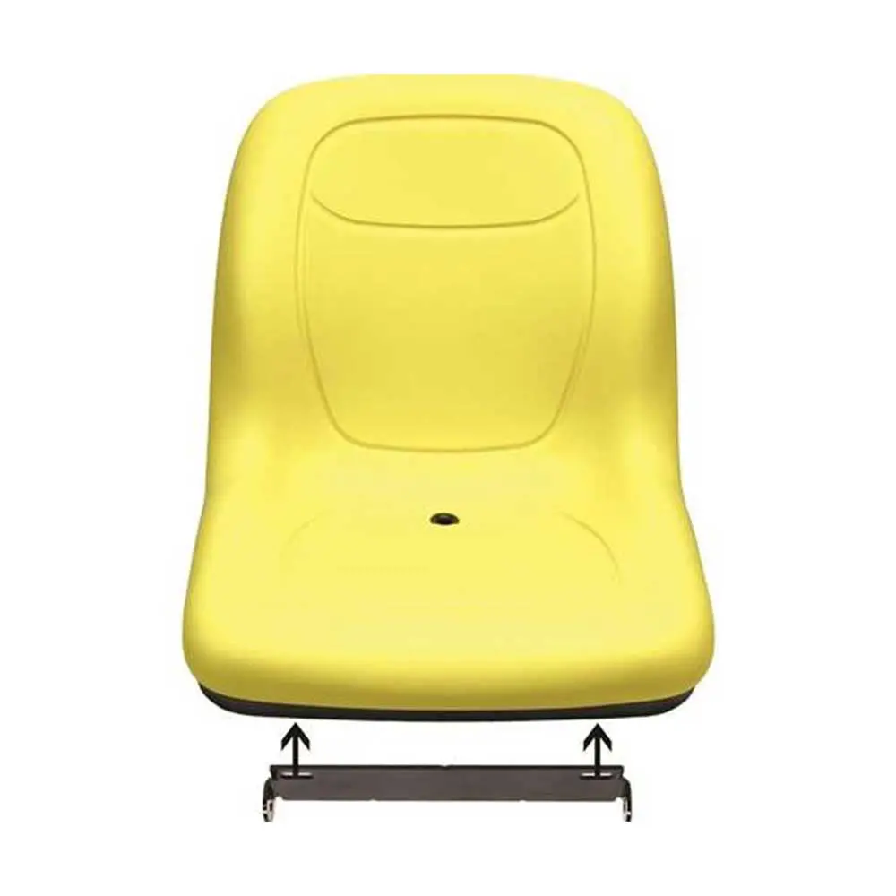 Uni Pro | Bucket Seat With Hinge | John Deere Gator/Mower | Yellow Vinyl (6799.Kmm) 1