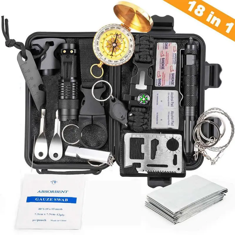 Military-Grade Outdoor Survival Kit 1