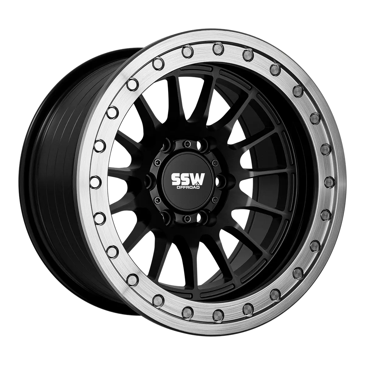 Beadlock Dakar / Matte Black / 17X9.0 -25 1