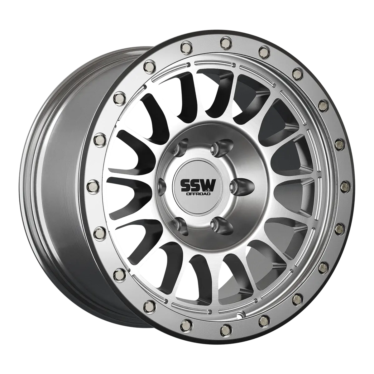 Dakar Evo / Machined Silver / 17X9.0 +0 1