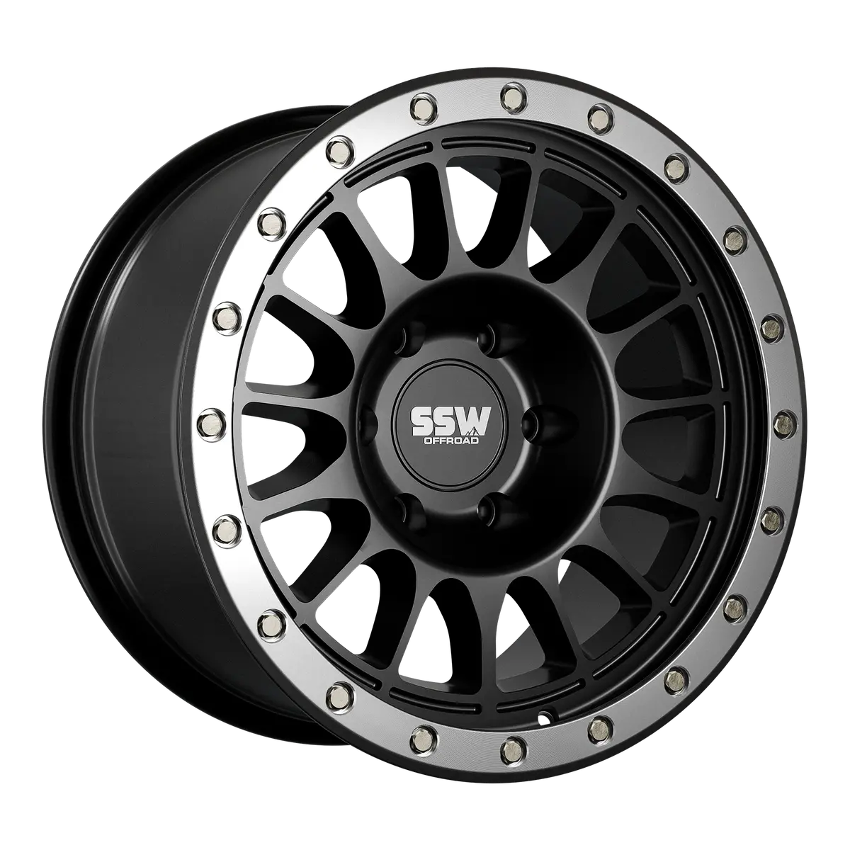 Dakar Evo / Matte Black / 17X9.0 +25 1