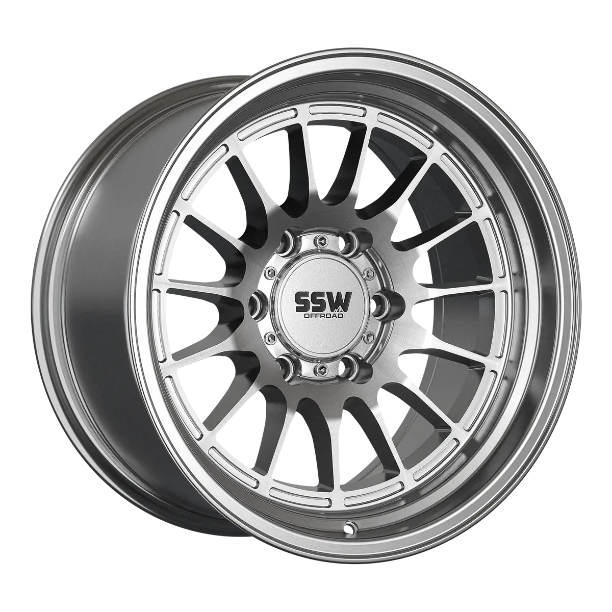 Dakar / Machined Silver / 17X9.0 -25 1