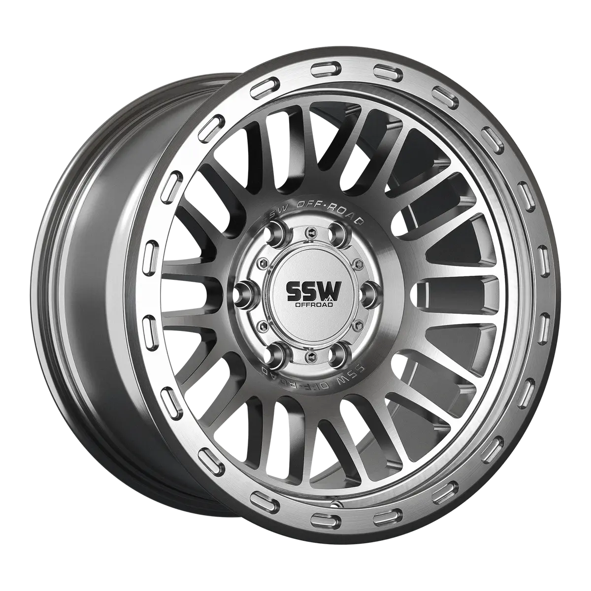 Griffon / Machined Silver / 17X9.0 -25 1