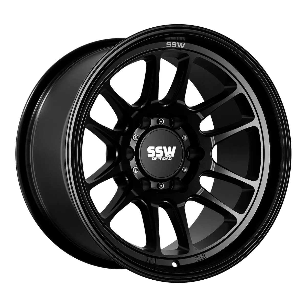 Raptor / Matte Black / 17X9.0 -12 1