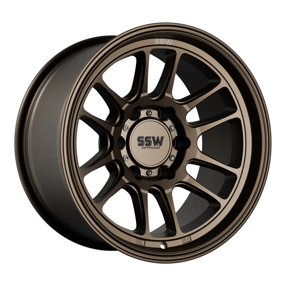 Raptor / Matte Bronze / 17X9.0 -12 1